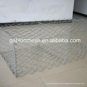 Gabion precios de contención / jaulas de piedra / cesta de gabión (fábrica directa)